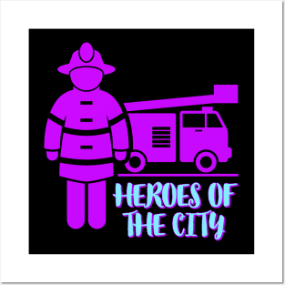 Heroes Of The City Posters and Art